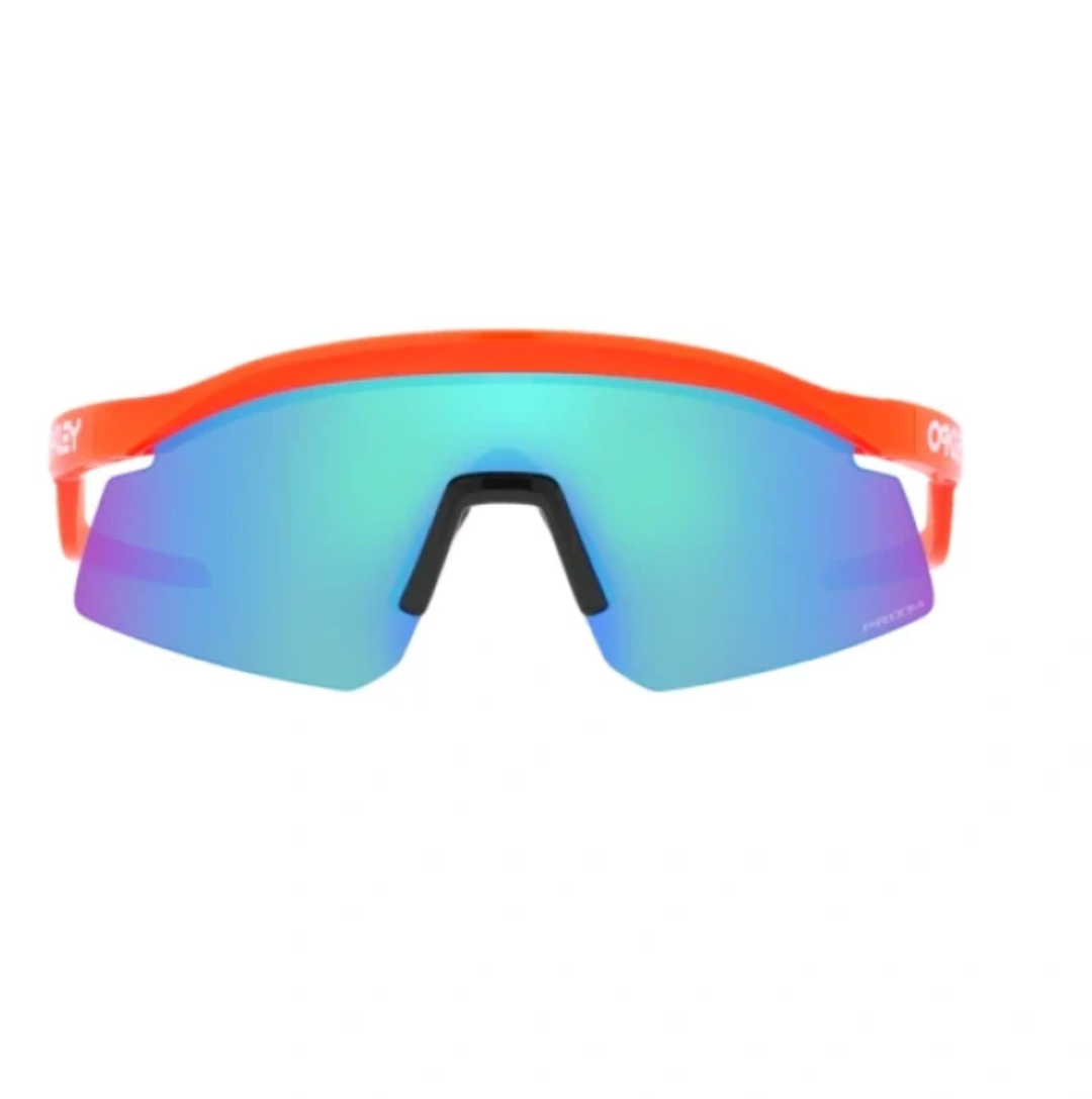 Oakley Hydra Neon Orange and Blue Cricket Sunglasses