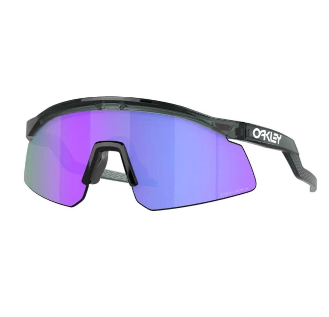 Oakley Hydra Crystal Black UV Prizm Cricket Sunglasses