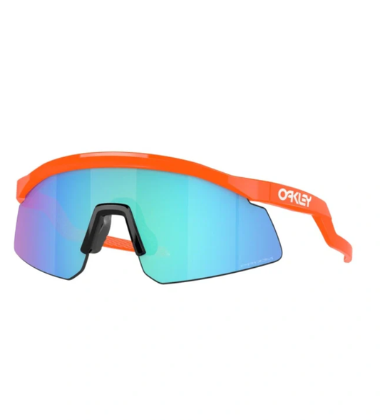 Oakley Hydra Neon Orange and Blue Cricket Sunglasses